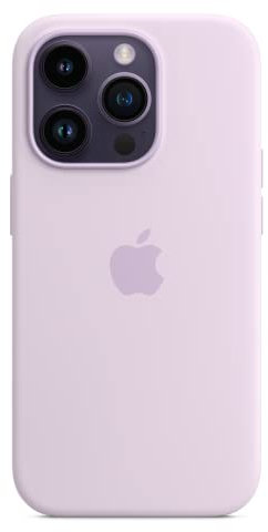 Apple iPhone 14 Pro Silikon Case mit MagSafe - Flieder 