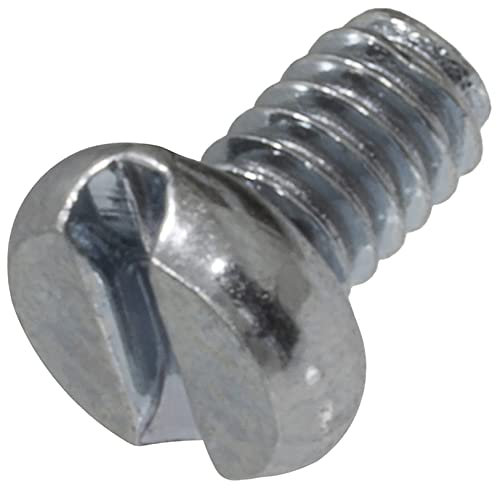 AERZETIX - C60088 - Satz von 50 Metallschrauben mit zylinderkopf M2x3 mm mit schlitz S - verbindungsbolzen - DIN 84 - härte 4.8 - aus verzinktem stahl - silberfarben