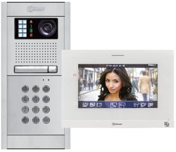 Kit Interphone vidéo Bus G2P avec Clavier à Codes NEXA - GN5113/ART7H