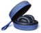 Hard Travel Headphone Carrying Case for Skullcandy Riff 2, Riff, Crusher Evo, Crusher ANC, Crusher 360, Hesh 3, Hesh ANC, Hesh Evo, for Beats Solo 3, Studio Pro On-Ear and Over-Ear Headphones (Blue)