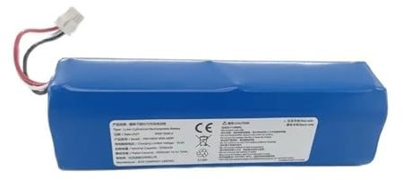 Batterie De Grande Capacité for Aspirateur Robot, Compatible avec HONITURE Q6, Q6pro. Batterie Li-ION sous Vide 14,4 V/5000 MAh(1PCS 5000mAh Q6 Pro)