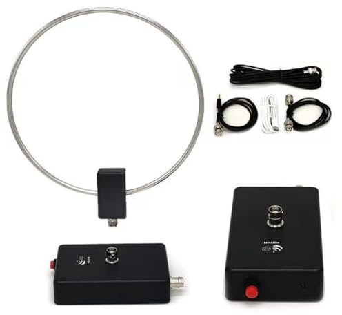 Cetfuro 1Set GA-800 Active Loop Antenna Shortwave Antenna 10KHz-159MHz HF Antenna with Portable Design for Radios