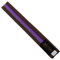 TEKKA BUDO Kampfsport Gürtel mit Mittelstreifen braun-violett 280 cm 2-farbig - Budogürtel, Karate, Judo, Taekwondo, Ju-Jutsu
