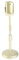 HEEPDD Vintage Microphone Prop Model Retro Design Support Rod Stable Base Mic Set for Photography Props Plastic Material (Gold)