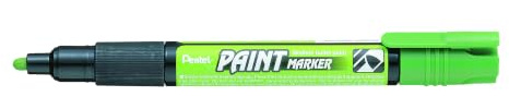 Pentel MMP20-KO Permanent-Marker 2,0 mm Rundspitze Lackmarker, 1 Stück, hellgrün