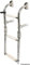 Navyline Edelstahl Klapp-Badeleiter mit 3 Stufen - 630mm - Standard Ausführung