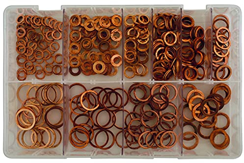 Connect 31871 Assorted Metric Diesel Injection Washers Box 360pc