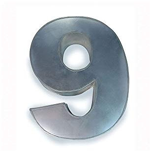 Large Number Birthday Wedding Anniversary Cake Tin - Cake Pan (9)