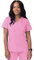 Sivvan Women's Scrubs Mock Wrap Top - S8302 - Sherbet - 5X