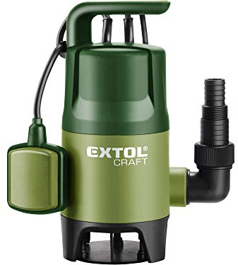 EXTOL CRAFT Pumpe für verunreinigtes Wasser, 400W, 7500l/h