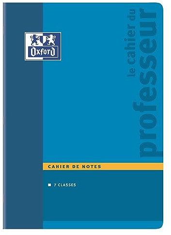 Oxford Lehrer Notizblock, Klassenleiter A4 Piqûre Coloris Aléatoires