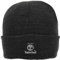 Timberland Unisex-Erwachsene Short Watch Cap with Woven Label Hut für kaltes Wetter, Dunkelgrau, Einheitsgröße