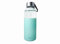 NERTHUS FIH 392 Botella de cristal 400ml, Antideslizante Silicona, color turquesa, Vidrio, 400 ML