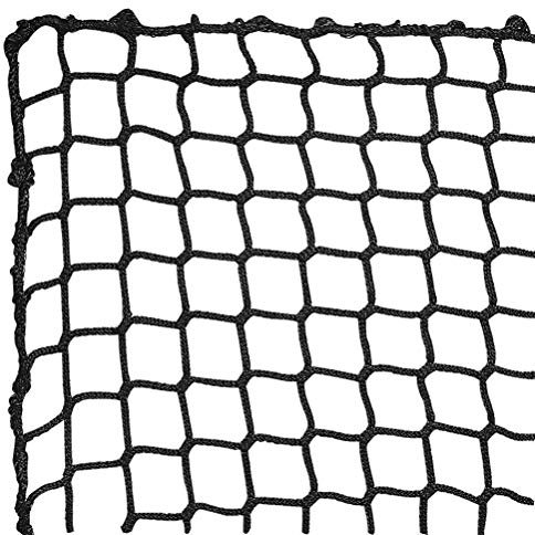 Aoneky Baseball Übungsnetz 3x3M/3x4,5M, Knotenloses geflochtenes Seil 3mm, quadratisches Netz 3,5x3,5cm | Trainingsnetz für Baseball, Softball, Hockey für Indoor Outdoor Garten(3x3M)