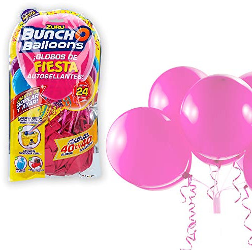 ColorBaby Bunch O Balloons, Pack 24 Globos de Fiesta autosellantes (71888)