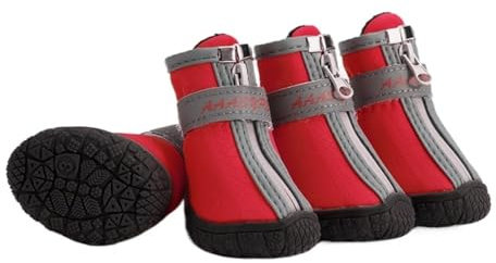 Small Medium Large Hundeschuhe Camouflage Schuhe wasserdichte Anti-rutsch-weichen Hundesportschuhe Hund Stiefel Pfötchen Schutz All Seasons Schuhe