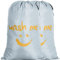 IHOMAGIC 2Pack Bolsa de lavanderia Plegable Cesto para Ropa Saco la Colada para Baño con Organizador Lavandería Sonrisa Dorada para Viajes Cocina Dormitorio Hotel Gran Capacidad 120L, Plata