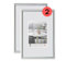walther design Bilderrahmen silber 20 x 30 cm Doppelpack, Galeria Kunststoffrahmen KS030HD