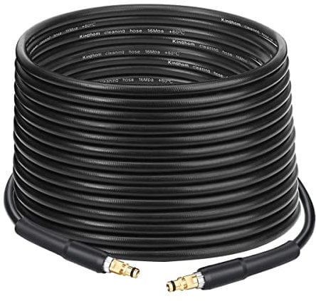 DrRobor 15M Tubo Idropulitrice per Kärcher K2, K3, K4, K5, K6, K7, Tubi Alta Pressione di Ricambio con Quick Connect, 2.641-721.0