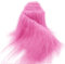 Tissu en fausse fourrure pour l'artisanat Rose, Peluche artisanale hirsute 10 x 170 cm pour bricolage barbe de Père Noël/Gnome, Fursuit, Costume de Cosplay d'Halloween de Noël fait à la main