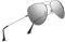 COASION Pilotenbrille Herren Damen Polarisierte Sonnenbrille Fliegerbrille Piloten Sonnenbrillen UV400 Schutz Metallrahmen