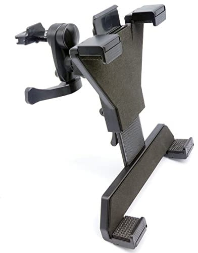 scozzi Supporto per tablet auto, griglia di ventilazione (7-11), compatibile con Apple iPad, Lenovo, Samsung Galaxy Tab S9 S8 S7 S6 A7 A E P12 P11 Yoga 13 11 M10 M8 FE Lite Air Mini Plus Pro