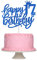 Tortendeko 17. Geburtstag Junge Mädchen, Schwarz Glitzer 17. Kuchendeko Geburtstag, Happy 17. Geburtstagstorte Topper, Kuchen Topper 17 Junge, Happy 17th Birthday Cake Topper(Schwarz) (Blau)