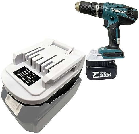 MAKBOS Adaptateur de batterie sans fil Makita série G pour Makita série G, BL1830 BL1840 convertit pour Makita 18 V BL1830G BL1840G