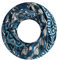 Majea Damen Loop Schal Schlauchschal Halstuch (880022) (blau 15)