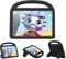 BARALARIQIU Bambini Custodia per Amazon Fire HD 10 2021 Tablet Antigraffio Morbido in Gomma Cover Protezione Antiurto con Supporto Nero