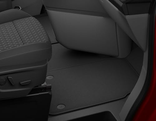 Ford Original Transit/Tourneo Custom 2023-Aktuell Velours-Teppichfußmatten für vorne in Schwarz 2683541