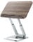 Tounee Buchständer, Teleskop-Buchhalterständer, höhenverstellbar, ausziehbares Design, ergonomischer Kochbuchständer mit elastischen Seitenklammern, passend für alle Bücher, Silber