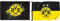 BVB Fahne 150x100 & BVB-Hissfahne (150x100cm)
