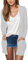 Strickjacken für Damen Sommer Leichte Strickjacke Lang mit Taschen Sommerjacke Damen Elegant Lang Strick-Cardigan Langarm Strickjacke Einfarbig Schmale Passform Cardigan Große Größen Strickjacke