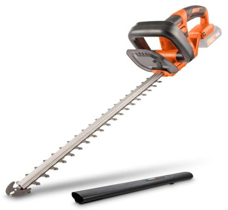 Powerplus Dual Power Akku-Heckenschere POWDPG75301-20V Akku-Gartenschere, ohne Akku und Ladegerät 515mm Klinge und 15mm Abstand, Gartengeräte für Hecken, Sträucher und Pflanzen im Garten