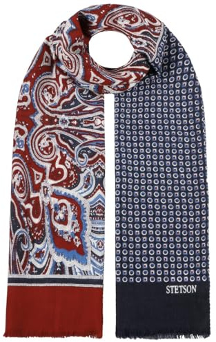 Stetson Wollschal Paisley Winterschal Unisex Made in Germany