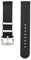 WB Original Nylon-Uhrenarmband 2-teilig | Schwarz - 22 mm - Schließe: Silber Gebürstet | Nylon | Ersatz-Armband
