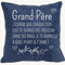 Cadeau Grand-Père-Housse Coussin Personnalisé Homme-Idée Cadeau Homme-Cadeau Noël Papy-Cadeau Grand-Parents-Cadeau Anniversaire Grand Père Drôle Rigolo-Fête Grands-Pères-Idées Cadeaux Homme 45x45 cm