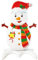 ParPix Schneemann Luftballons Weihnachten XXL 125×70cm, Folienballon Weihnachten Stehend,3D Weihnachtsluftballons, Schneemann Luftballon Weihnachten,Weihnachtsballons Party Deko,Weihnachts Luftballons
