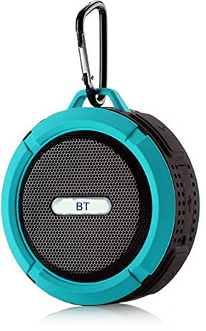 TFixol C6 Wirel BT 5.0 Speaker IP65 Portable Sound Box Hands- with Microphone USB Blue