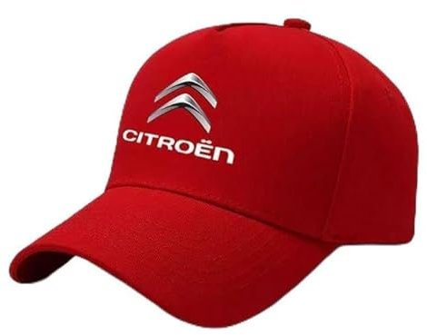 ZTLQ Auto Baseballmütze Baseball Cap für Citroen C-Elysee Facelift 2016, Baseballkappe für Herren und Damen Baumwolle Verstellbar Unisex Sonnenmütze Unisex Baseballkappe Outdoor Visor Sport,D