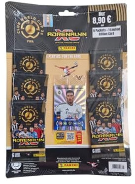 Panini FIFA Fussball Club WM World Cup Weltmeisterschaft 2025 Trading Cards | 1x Multipack inkl. Limited Edition Jude Bellingham