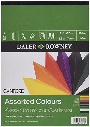 Daler - Rowney Canford A4 Coloured Notebook