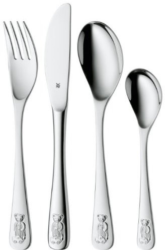 WMF Kinderbesteck Teddy, 4-teilig