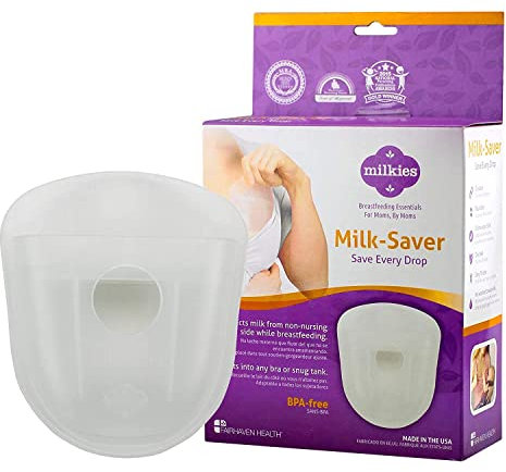 Milkies Milk-Saver Breast Milk Collector Storage BPA Free by Milkies