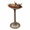 Kingfisher Plastique Bain d'oiseaux Effet Bronze