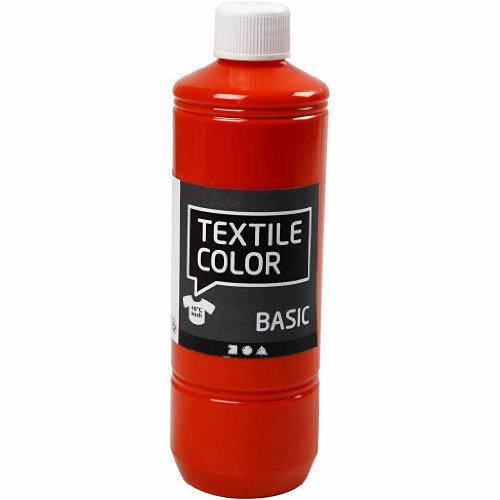 Creativ Pintura de Tela semicubierta, Naranja, Talla única