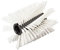 Ratioparts Kehrbürste Schnee p. f. Agria 6100 Cleanstar Comfort (2 Stück)