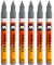 Molotow One4All 127HS Acryl Marker (2,0 mm Strichstärke, hochdeckend und permanent, UV-beständig, für fast alle Untergründe) 6 Stück Farbe 238 graublau dunklel
