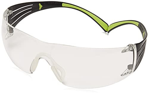 3 m 10078371662117 Secure Fit 400 Series occhiali protettivi, standard, nero/verde